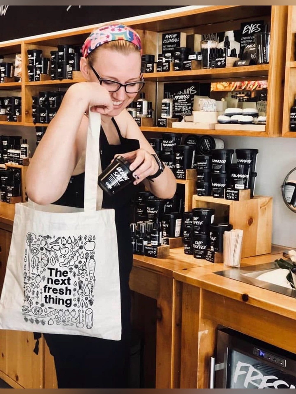 EUC Lush Cotton Tote - The Next Fresh Thing